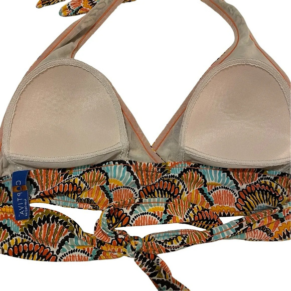 Swim Separates Bundle - Swim Shorts, Halter Bikini Top and Sheer Coverup - Picture 9 of 15